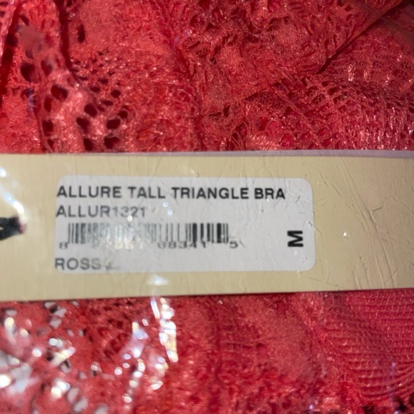 NWT Cosabella Allure Tall Triangle Rossa Bralette - Picture 4 of 4